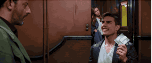 Tom Cruise GIF. Verward Gifs Filmsterren Tom cruise Wat Wut Huh Lolwut Oblivion 