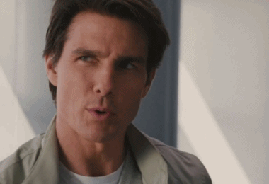 Tom Cruise GIF. Gifs Filmsterren Tom cruise Reactie Gek Lachend 
