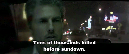 Tom Cruise GIF. Rechter Gifs Filmsterren Tom cruise Paul thomas anderson Magnolia Beoordelen 