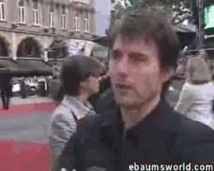 Tom Cruise GIF. Gifs Filmsterren Tom cruise Oprah Divan Tom cruise jacht Tom cruise s 