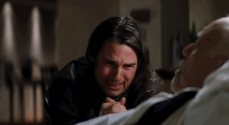 Tom Cruise GIF. Gifs Filmsterren Tom cruise Opgewonden Familieman Oprah Divan 