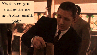 Tom Hardy GIF. Gifs Filmsterren Tom hardy Gerard butler Rocknrolla 