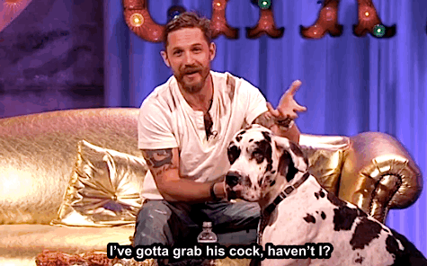 Tom Hardy GIF. Gifs Filmsterren Tom hardy 