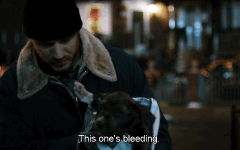 Tom Hardy GIF. Sexy Gifs Filmsterren Tom hardy Wenk Knipogen 