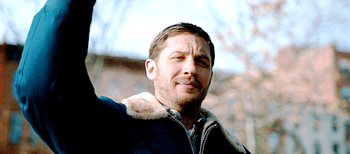 Tom Hardy GIF. Gifs Filmsterren Tom hardy Stfu Kut 