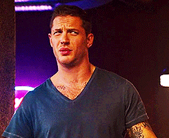 Tom Hardy GIF. Gifs Filmsterren Tom hardy Heb nergens spijt van 