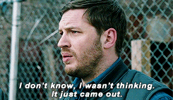 Tom Hardy GIF. Gifs Filmsterren Tom hardy The drop De schatigste Thedit 