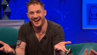 Tom Hardy GIF. Gifs Filmsterren Tom hardy Dierenrijk 