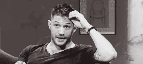 Tom Hardy GIF. Gifs Filmsterren Tom hardy Middelvinger 