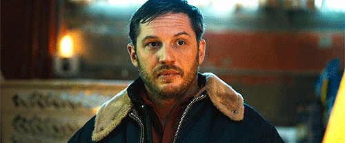 Tom Hardy GIF. Gifs Filmsterren Tom hardy Stfu Kut 