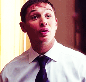 Tom Hardy GIF. Interview Gifs Filmsterren Tom hardy Gerard butler Idris elba Britse acteurs Rots n rolla Guy richie 