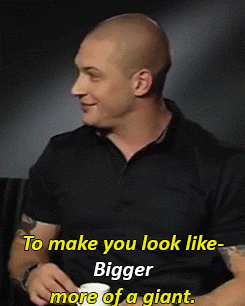 Tom Hardy GIF. Sexy Gifs Filmsterren Tom hardy Wenk Knipogen 