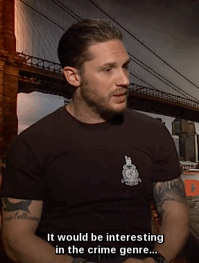 Inception GIF. Film Films en series Inception Gifs Filmsterren Tom hardy Eames 