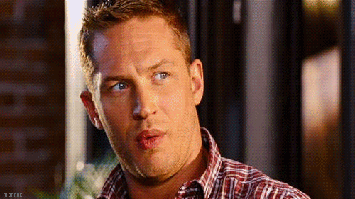 Tom Hardy GIF. Gifs Filmsterren Tom hardy Middelvinger 