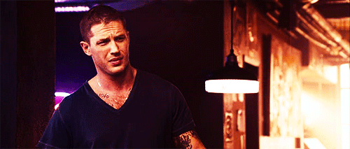 Tom Hardy GIF. Gifs Filmsterren Tom hardy Heb nergens spijt van 
