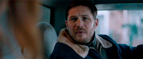 Tom Hardy GIF. Interview Gifs Filmsterren Tom hardy Gerard butler Idris elba Britse acteurs Rots n rolla Guy richie 