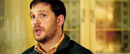 Tom Hardy GIF. Gifs Filmsterren Tom hardy Middelvinger 