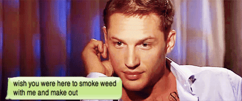 Tom Hardy GIF. Gifs Filmsterren Tom hardy Jonathon ross Hardy keurt 