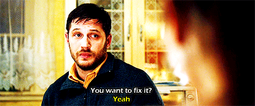 Tom Hardy GIF. Gifs Filmsterren Tom hardy Benedict cumberbatch Stuart kortere 