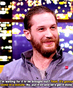 Tom Hardy GIF. Gifs Filmsterren Tom hardy 
