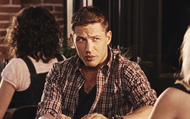 Tom Hardy GIF. Gifs Filmsterren Tom hardy The drop Noomi rapace 