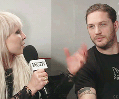 Tom Hardy GIF. Gifs Filmsterren Tom hardy Stfu Kut 