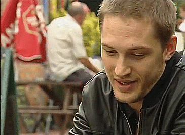 Tom Hardy GIF. Gifs Filmsterren Tom hardy Heb nergens spijt van 