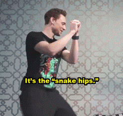 Tom Hiddleston GIF. Blij Gifs Filmsterren Tom hiddleston Geanimeerde Lach Loki 