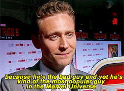 Tom Hiddleston GIF. Gifs Filmsterren Tom hiddleston Schreeuw Loki Gevoelens 