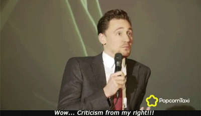 Tom Hiddleston GIF. Emoties Sexy Gifs Filmsterren Tom hiddleston Probleem Kwaad Loki Gevoelens Voelt I cant Griezelige 