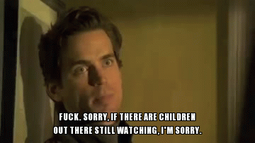 Films en series White collar Gifs Filmsterren Matt bomer bloopers Matthew Bomer 