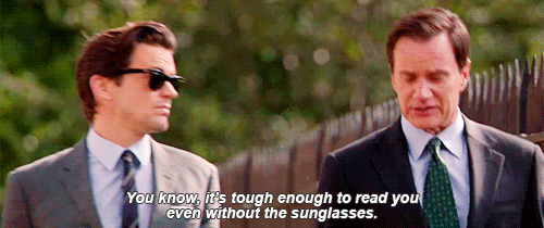 Films en series White collar Gifs Neal Caffrey rebecca lowe 