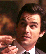 White Collar GIF. Films en series White collar Gifs Filmsterren Matt bomer Neil caffrey 