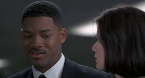 Will Smith GIF. Gifs Filmsterren Will smith Editingandlayout Nee Echt niet Men in black Nah Naw Schaapachtig 