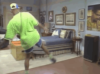 Will Smith GIF. Gifs Filmsterren Will smith Schone prins Throwblock 