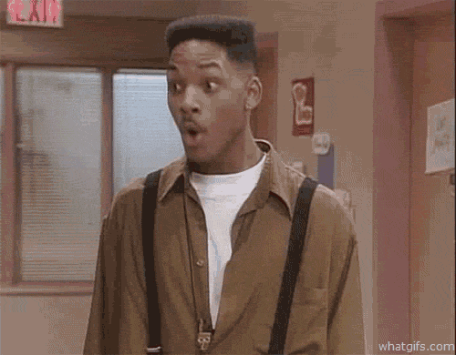 Will Smith GIF. Omg Gifs Filmsterren Will smith Geschokt Fresh prince of bel air Oooh 