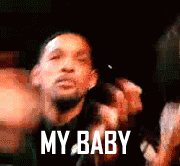Will Smith GIF. Dansen Kolibrie Gifs Filmsterren Will smith Fresh prince of bel air Schone prins Beeldmateriaal Belai 