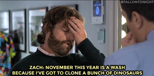 Zach Galifianakis GIF. Verward Films en series The hangover Condoom Gifs Filmsterren Zach galifianakis 