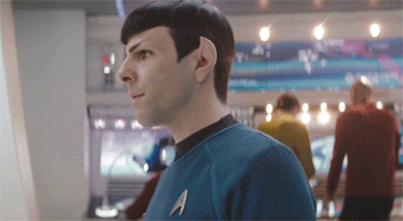 Zachary Quinto GIF. Film Star trek Gifs Filmsterren Zachary quinto Spock 