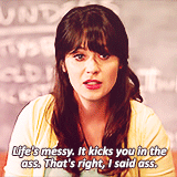 Zooey Deschanel GIF. Tv Gifs Filmsterren Zooey deschanel Sitcom New girl Zooey 