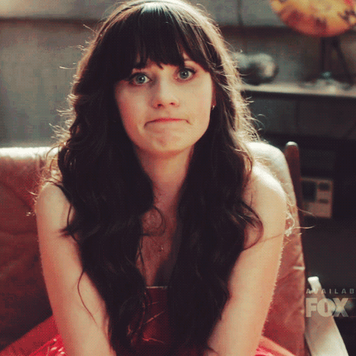 Zooey Deschanel GIF. Gifs Filmsterren Zooey deschanel Aanbiddelijk New girl 
