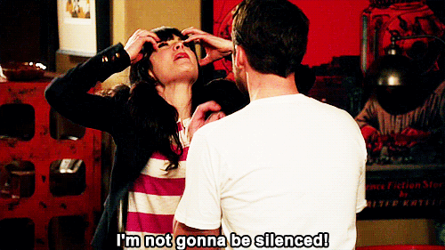 Zooey Deschanel GIF. Gifs Filmsterren Zooey deschanel Citaat Waar Problemen J Mooi Aanbiddelijk Schattige New girl 