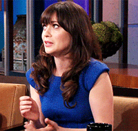 Zooey Deschanel GIF. Tv Gifs Filmsterren Zooey deschanel Zou echtgenote 