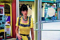 Zooey Deschanel GIF. Gifs Filmsterren Zooey deschanel Citaat Waar Problemen J Mooi Aanbiddelijk Schattige New girl 