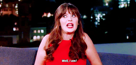 Zooey Deschanel GIF. Gifs Filmsterren Zooey deschanel Citaat Waar Problemen J Mooi Aanbiddelijk Schattige New girl 