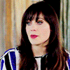 Zooey Deschanel GIF. Gifs Filmsterren Zooey deschanel Glimlach Verwonderd Verlegen Awards 