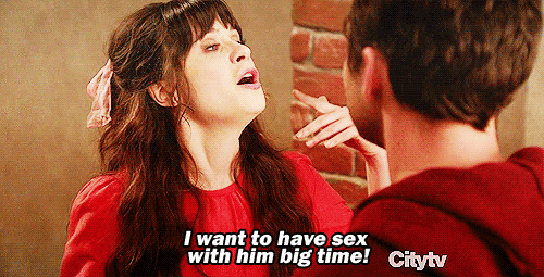 Zooey Deschanel GIF. Gifs Filmsterren Zooey deschanel New girl 