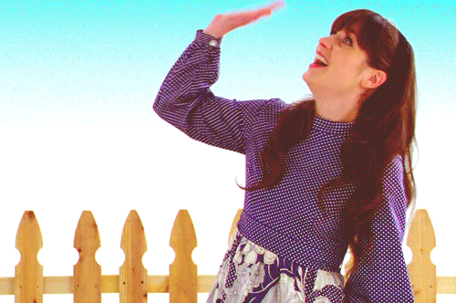 Zooey Deschanel GIF. Gifs Filmsterren Zooey deschanel Lachend 