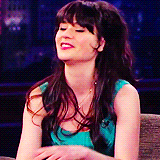 Zooey Deschanel GIF. Gifs Filmsterren Zooey deschanel Aanbiddelijk New girl 