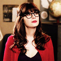 Zooey Deschanel GIF. Gifs Filmsterren Zooey deschanel Citaat Waar Problemen J Mooi Aanbiddelijk Schattige New girl 